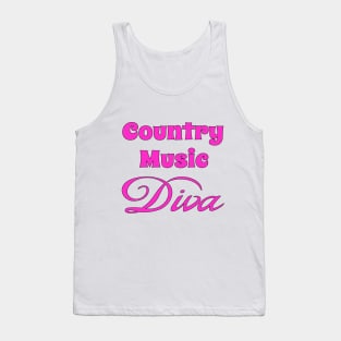 Country Music Diva Tank Top